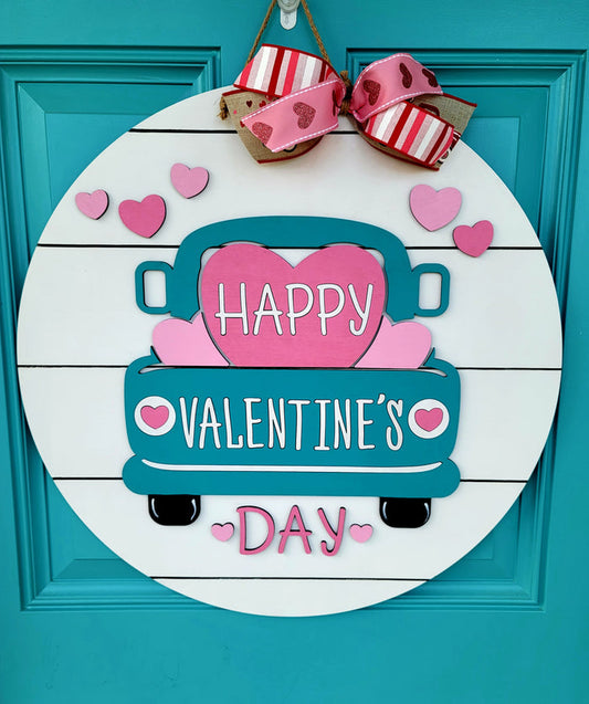 Valentine's Day Truck Door Hanger