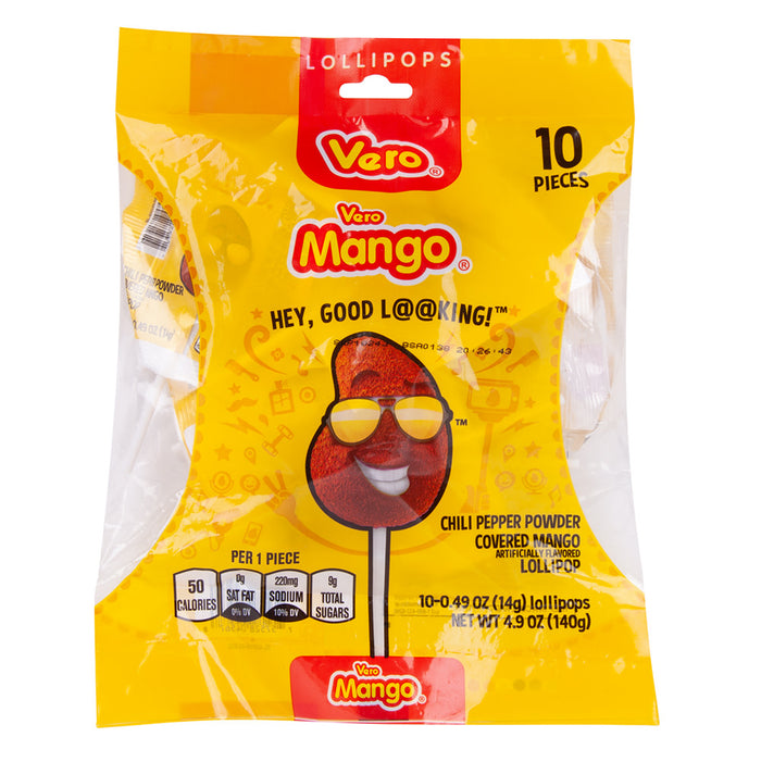 Vero Mango Lollipop Peg Bag - 14 Count