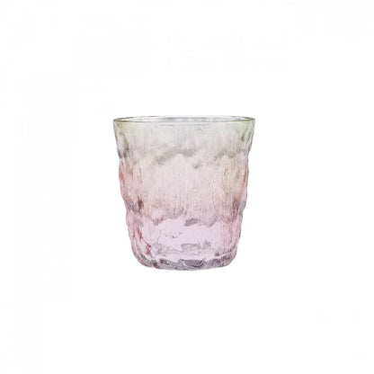 Verre à eau Karaca Glacier, 287 ml, rouge vert