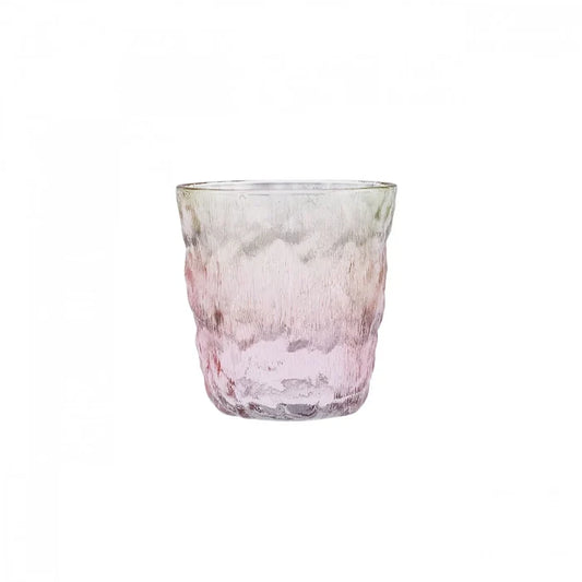 Verre à eau Karaca Glacier, 287 ml, rouge vert