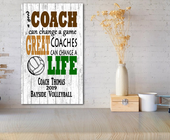 Customized Volleyball Coach Gifts