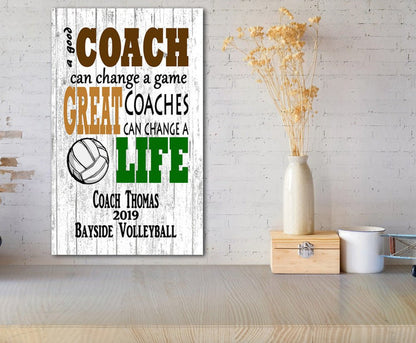 Customized Volleyball Coach Gifts