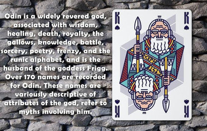 Walhalla Playing Cards - Odin Playing Cards by Playing Cards