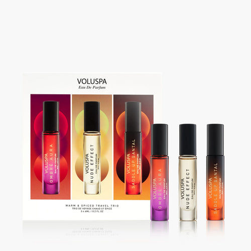 Warm & Spiced Travel Trio - Eau De Parfum Gift Set