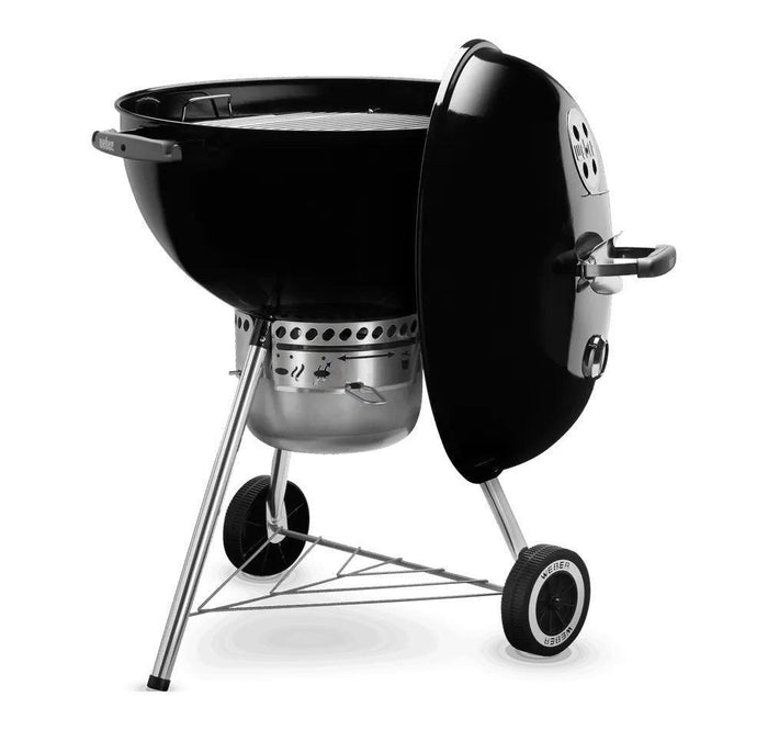 Weber Kettle Premium 22" Weber Indigo Pool Patio BBQ