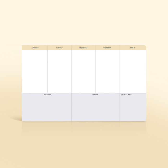Weekly Action Pad Notebooks & Notepads Personal Growth