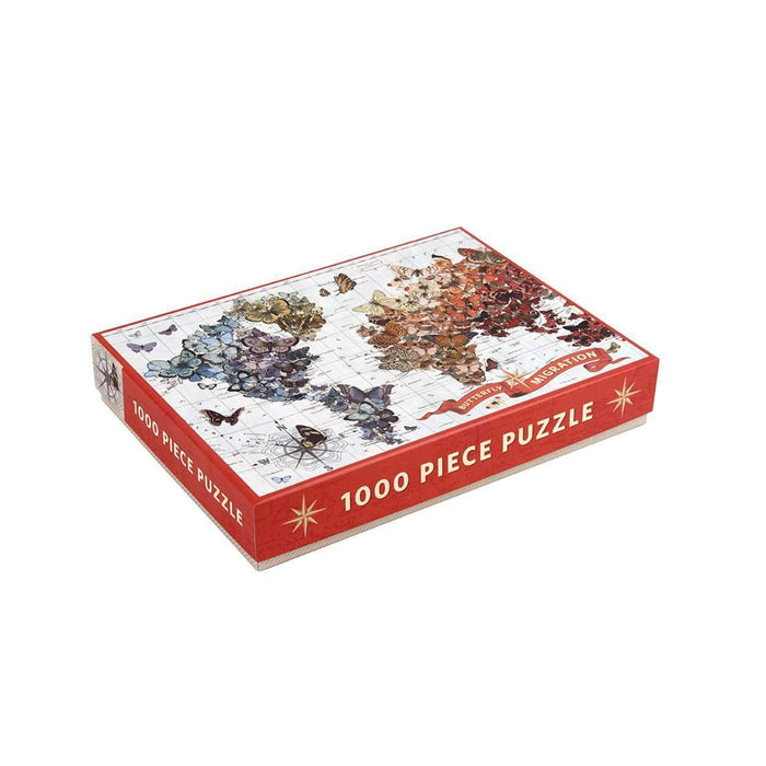 Wendy Gold Butterfly Migration 1000 Piece Puzzle 1000 Piece Puzzles Galison