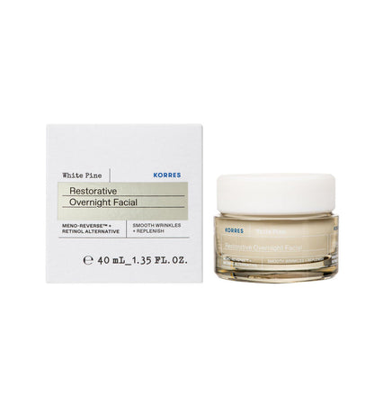 White Pine Meno-Reverse™ Restorative Overnight Facial Skincare Korres