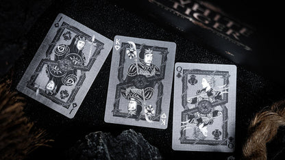White Tiger Black Gold Box Set Playing Cards by Ark Playing Cards