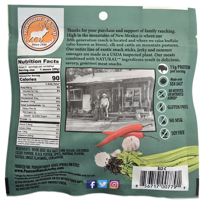 Wholesale Bison Jerky 2.1oz - (order in EACH quantities)