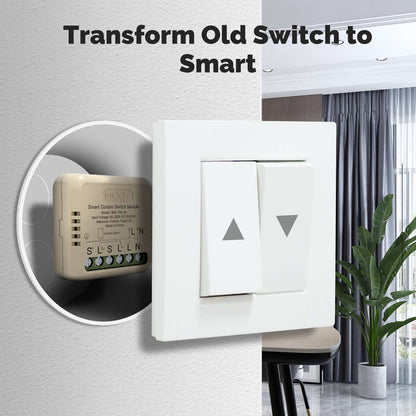 WiFi Smart Curtain Switch Module Mini Design App Remote Control