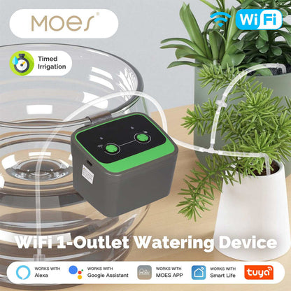 WiFi Watering Device Irrigation Automation Timer Smart Cycle Soak Plant Watering Machine