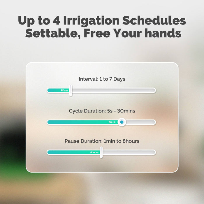 WiFi Watering Device Irrigation Automation Timer Smart Cycle Soak Plant Watering Machine