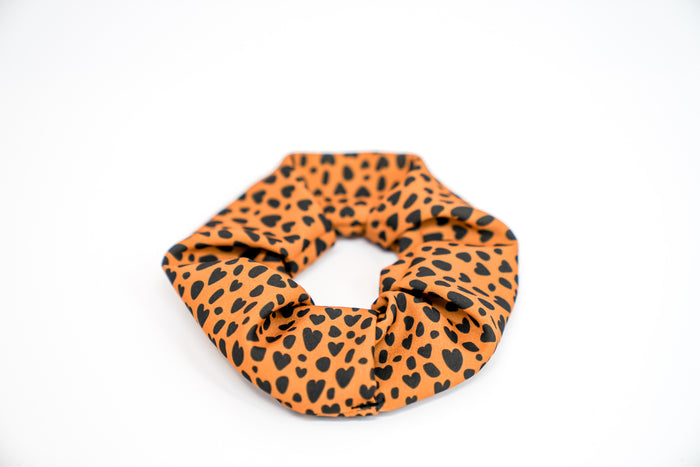 Wild Hearts - Crepe De Chine Scrunchie