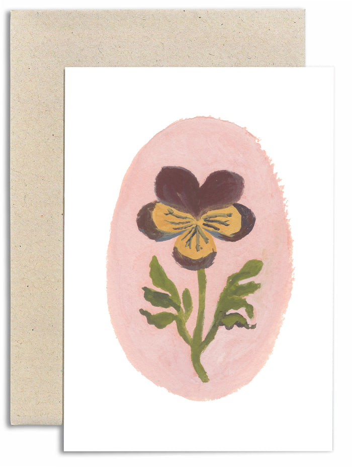 Wild Pansy II Card
