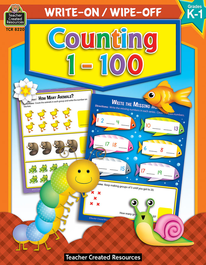Write-On/Wipe-Off: Counting 1–100