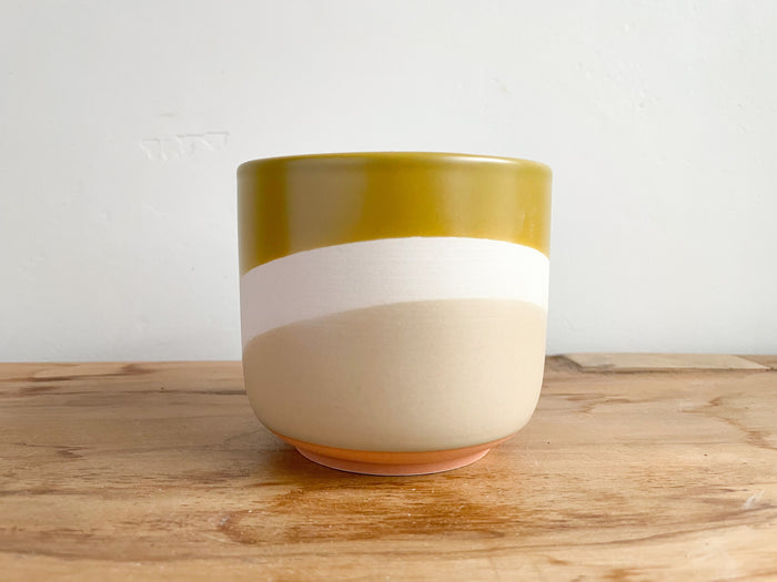 Yellow Colorway Pot