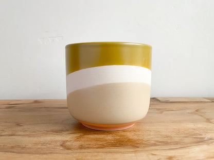 Yellow Colorway Pot