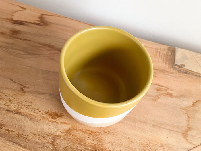Yellow Colorway Pot