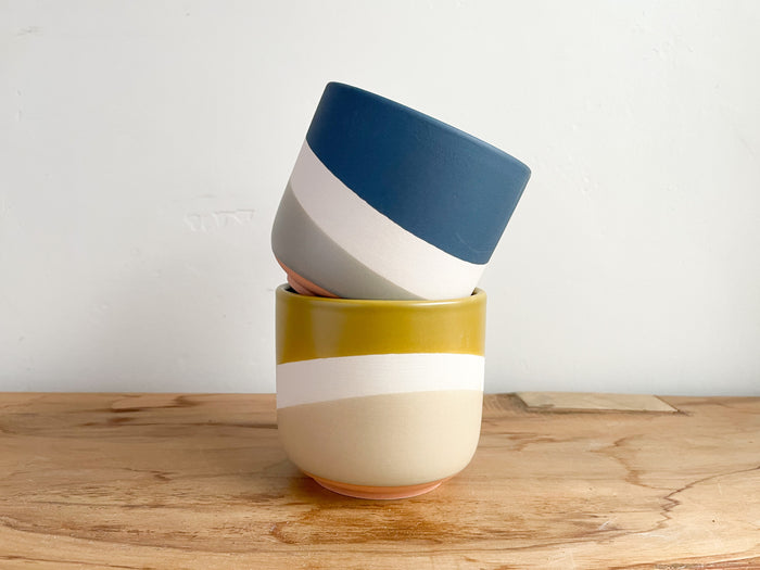 Yellow Colorway Pot