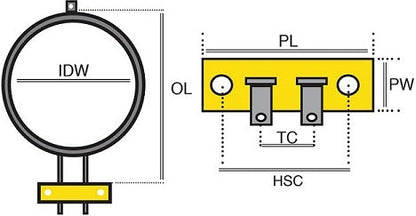 Zanussi Fan Oven Element Comp 2500W | 3570039010