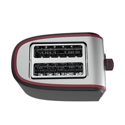 ZANUSSI RED TOASTER 2 SLICE ZST-6579 RED