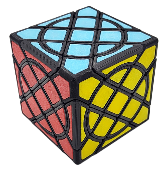 ZePuzzles Circle Compy Cube (Tiled)